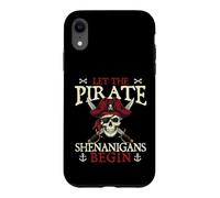 Custodia per iPhone XR Let The Pirate Shenanigans Begin - Costume Pirata Buccaneer
