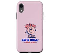 Custodia per iPhone XR Let's Go Let's Roll Sushi Love (Grafica divertente)