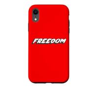 Custodia per iPhone XR Libertà | Potere, diritto di agire, parlare o pensare