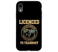 Custodia per iPhone XR LICENZATO PER TRASMERE comunicazioni Amateur Radio Operator