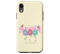 Custodia per iPhone XR Life is a Beautiful Garden Cool Illustration Graphic Designs