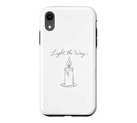 Custodia per iPhone XR Light The Way Funny Candle Maker Chandler Soy Gift