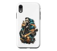 Custodia per iPhone XR Lincoln Highway Guitar Storm Patriotic Rock Legend presidente