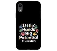 Custodia per iPhone XR Little Hands Big Potential Leader Kids Pride -