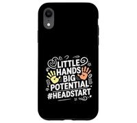Custodia per iPhone XR Little Hands Big Potential Leader Kids Pride -