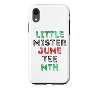 Custodia per iPhone XR Little Mister Juneteenth Kids - Bambino, colore: Nero