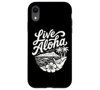 Custodia per iPhone XR Live Aloha Shaka Surf Wave Ibisco Hawaii DiamondHead Art