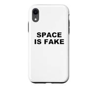 Custodia per iPhone XR Lo spazio è una falsa teoria della cospirazione divertente
