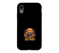 Custodia per iPhone XR Lo squalo di Halloween ti manda all'inferno su Ween Moon
