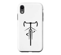 Custodia per iPhone XR Logo della bicicletta Minimal Retro Ciclismo Rider Design