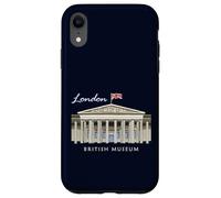 Custodia per iPhone XR Londra, British Museum, Disegno a mano, Inghilterra
