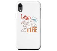 Custodia per iPhone XR Looney Tunes Daffy Duck Lean Into Life