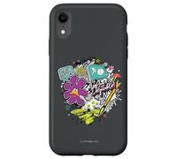 Custodia per iPhone XR Looney Tunes Daffy Duck The Flower