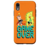 Custodia per iPhone XR Looney Tunes Porky and Daffy Game Over