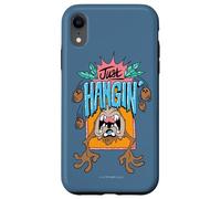 Custodia per iPhone XR Looney Tunes Taz Just Hanging