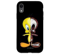 Custodia per iPhone XR Looney Tunes Tweety Half Skeleton