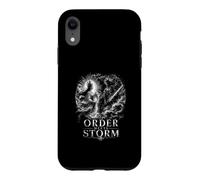 Custodia per iPhone XR L'ordine epico incontra la battaglia celeste mitica tempesta