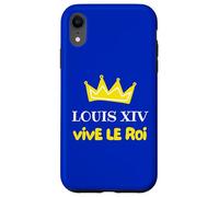 Custodia per iPhone XR Louis XIV Vive le Roi de France Couronne Histoire Versailles