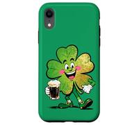 Custodia per iPhone XR Lucky Clover Parade Allegro Design irlandese