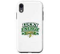 Custodia per iPhone XR Lucky Energy Only 17 marzo Irish Party Clover St Patricks