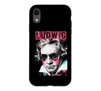 Custodia per iPhone XR Ludwig van Beethoven - Compositore divertente retrò Pop Art Music