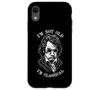 Custodia per iPhone XR Ludwig van Beethoven Non sono vecchio Sono musica classica divertente