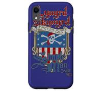 Custodia per iPhone XR Lynyrd Skynyrd Simple Man Cruise Bandiera USA Pirata Classic Rock