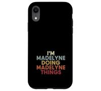 Custodia per iPhone XR Madelyne Name Madelyne Personalized Name First Given