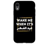Custodia per iPhone XR Maglia Eid Al-Fitr 2026 - Wake Me When It's Eid Al Fitr