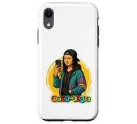 Custodia per iPhone XR maglia mona lisa style design