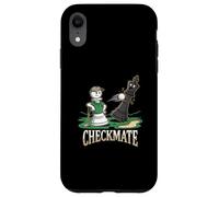 Custodia per iPhone XR Maglietta da giocatore di golf Pro Chess Pawn Checkmate Strategy