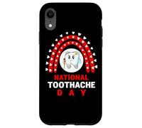 Custodia per iPhone XR Maglietta da giorno con mal di denti - Giornata nazionale del mal