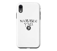 Custodia per iPhone XR Maglietta Namaste Y'all Om