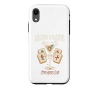 Custodia per iPhone XR Mahjong & Martinis Serata tra Amiche Stile Retrò