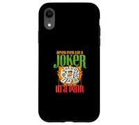 Custodia per iPhone XR Mai e poi mai usare un Joker in un paio Mahjong