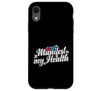 Custodia per iPhone XR Manifest my Health Placebo Citazione