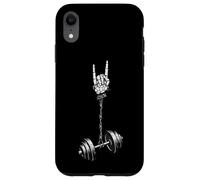 Custodia per iPhone XR Manubri per sollevamento pesi e sollevamento pesi, stile retrò vintage