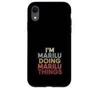 Custodia per iPhone XR Marilu Name Marilu Personalized Name First Given
