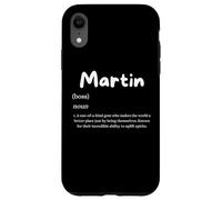 Custodia per iPhone XR Martin Definition Personalized Golf Dad Costume For Martins