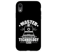 Custodia per iPhone XR Master in Information Technology Gestione dell'informazione