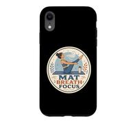 Custodia per iPhone XR MAT BREATH FOCUS Pilates Tappetino Studio