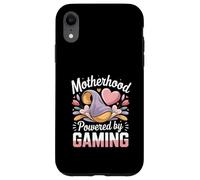 Custodia per iPhone XR Maternità Alimentato Da Gaming Gamer Mamma Vita