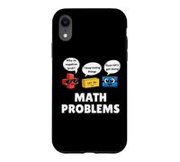 Custodia per iPhone XR Math Problems Symbols Funny Back to School Men Women Kids
