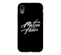 Custodia per iPhone XR Matron of Honor Designer di feste di addio al nubilato