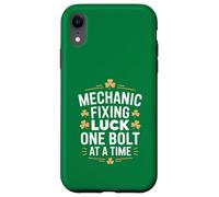 Custodia per iPhone XR Meccanico Fissaggio Fortuna Un Bullone Alla Volta Umorismo