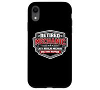 Custodia per iPhone XR Meccanico in pensione come un normale scherzo di pensione più felice