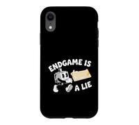 Custodia per iPhone XR Mechanical Keyboard Endgame Is A Lie Custom Keeb Mascot