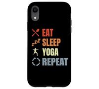 Custodia per iPhone XR Meditazione di routine per gli amanti dello yoga