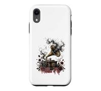 Custodia per iPhone XR Melodie del Macabro - grammofono gotico
