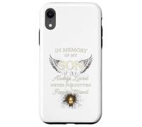 Custodia per iPhone XR Memory of My Son Always Loved Never Forgotten Son Memorial
